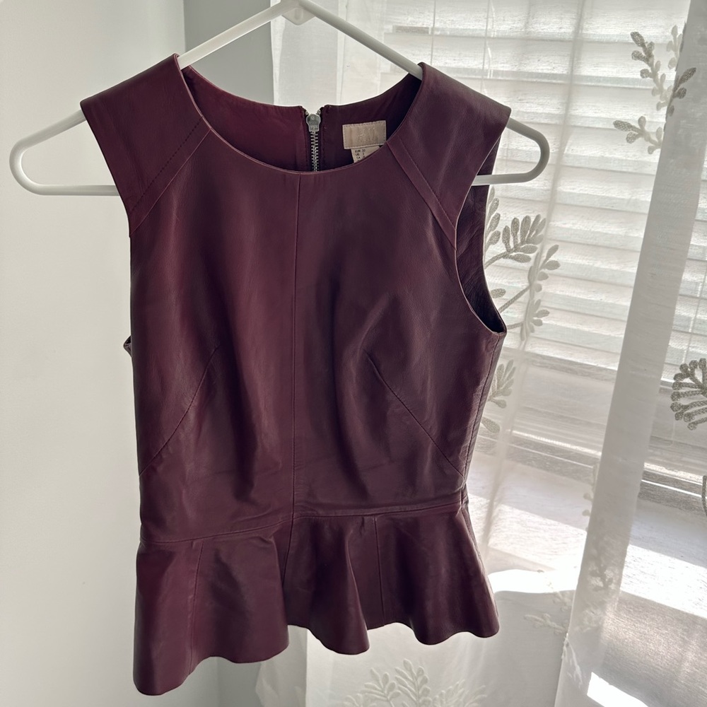 H&M Garnet Top